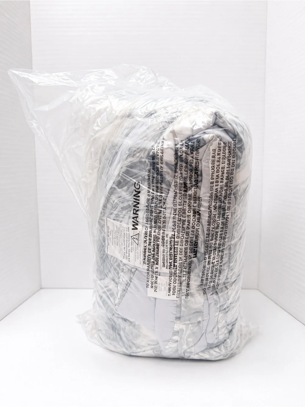 Reversible Comforter Gray Marble Pattern twin xl (66